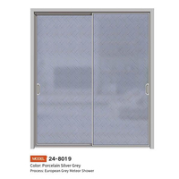 Porte coulissante moderne à double vitrage, étanche, sur mesure, pour villa, salon, balcon et terrasse