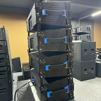 Système de sonorisation Line Array avec deux haut-parleurs de 8 pouces, actif/passif, alimenté, SA208, DJ Pro Audio, sonorisation de scène extérieure