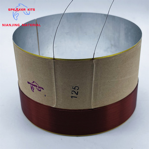 Bobina de Voz <span class=keywords><strong>ASV</strong></span> de Alta Calidad de 4, <span class=keywords><strong>5</strong></span> y 6 Pulgadas, Salida de 2 Capas de Material de Aluminio para Woofer, Resistencia a Altas Temperaturas, Accesorios para Altavoces - Product Image 2