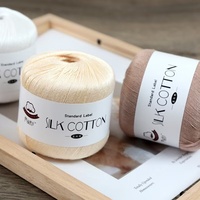 Kantgaren nr. 6 katoenmix handbreigaren poppenkit DIY haakgaren bol kledinggaren