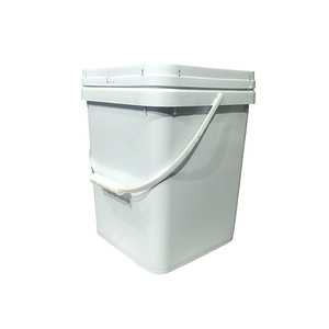 1L 2L 3L 4L 5L Mini-Plastik eimer Recycelbare Materialien Rechteckiger 5 Gallonen wieder verwendbarer Plastik eimer mit Griff - Product Image 4