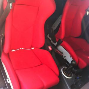 Bọc ghế xe đua thể thao sợi carbon đỏ EDDYSTAR khuyến mãi nóng, bộ an toàn 5 điểm - Product Image 3