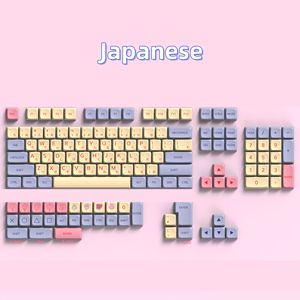 Teclas mecánicas de termosublimación PBT de altura XDA, inglés, japonés, coreano, francés, ruso, <span class=keywords><strong>español</strong></span>, alemán, portugués - Product Image 5