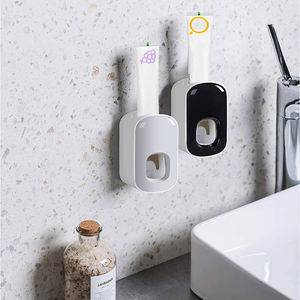 Presse-dentifrice créatif pour salle de bains, ensemble de porte-brosses, Design élégant, suspension murale, distributeur de dentifrice - Product Image 3