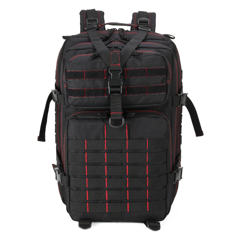 สีดำมีเส้นสีแดง