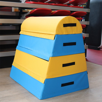 Cheval d'obstacles en PVC durable à quatre sections pour la gymnastique des enfants, entraînement de fitness, multifonctionnel, pour sauts et voltiges