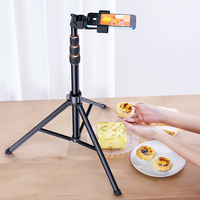 Trépied de téléphone pliable résistant aux chocs, imperméable, coupe-vent, pour l'extérieur, professionnel, bâton à selfie, charge de 6 à 10 kg