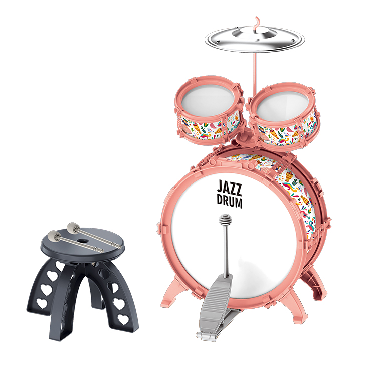 ポンポンドラム 子供用ドラムキットドラムセット初心者ドラムボーイガール