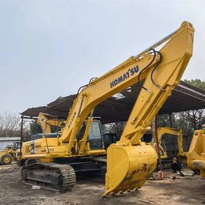 Excavadora de cadenas usada Komatsu PC400-7 400-8 de 40 toneladas, fabricada en Japón, con motor y caja de cambios, maquinaria para movimiento de tierras. - Product Image 3