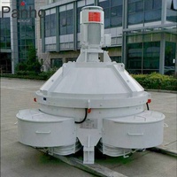 Mélangeur de béton planétaire Teka de marque allemande 0,5 m3 pour matériaux abrasifs et UHPC