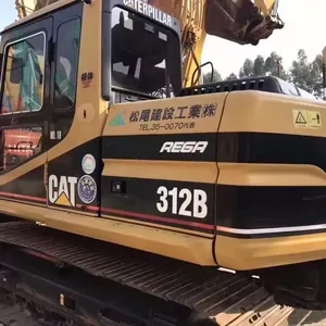 Kullanılan Cat 312B ekskavatör 12 Ton kullanılan Caterpillar CAT 312 312B 312C 312CL 3312312d2 abd iyi ekskavatör