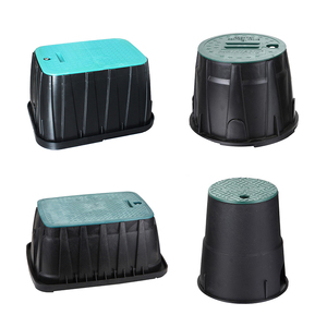 Boîtes de vanne de golf personnalisées avec logo, boîte de vanne solénoïde d'irrigation, boîte de vanne de contrôle d'irrigation, boîte de protection souterraine à couvercle vert - Product Image 1