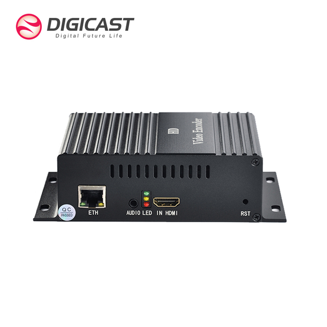 DMB-8800A IP Video Encoder for OTT/IPTV System with ON VIF HTTP RTMP RTSP HLS out IP HD SDI Encoder iptv streaming encoder