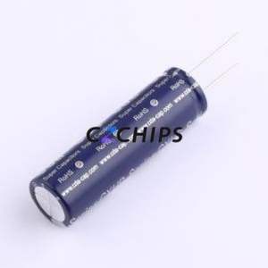 CXHP2R7127R- Supercondensateur TWV à montage traversant (THT), Condensateur D18xL60mm 120F 2.7V 280uA@72hrs 13mOhm@1kHz - Product Image 2