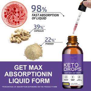 Gotas Keto Avanzadas OEM/ODM, Líquido Oral para Acelerar el Metabolismo para Adultos, No Apto para Mujeres Embarazadas, 50 ml - Product Image 5