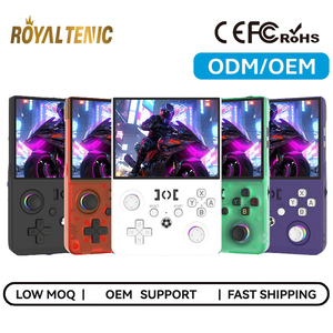 Console di Gioco Portatile Retro R36 MAX 2 con WiFi, Schermo IPS da 4.5'', Sistema Linux, Lettore Video Portatile <span class=keywords><strong>per</strong></span> Bambini e <span class=keywords><strong>Adulti</strong></span>, Idea Regalo - Product Image 1