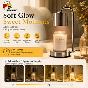 Beeman gradation chevet <span class=keywords><strong>bougie</strong></span> <span class=keywords><strong>chauffe</strong></span>-lampe décoration réglable électrique <span class=keywords><strong>bougie</strong></span> <span class=keywords><strong>chauffe</strong></span>-lampe pour bougies décor à la maison - Product Image 5
