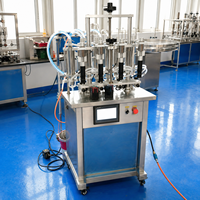 Machine de remplissage de petites bouteilles semi-automatique pour huiles essentielles et parfums – Système de production pour petites entreprises