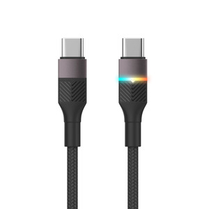Câble de synchronisation de données USB Type-C à charge rapide 2.4A pour téléphone portable, tablette, <span class=keywords><strong>smartphone</strong></span>, <span class=keywords><strong>cordon</strong></span> de chargeur <span class=keywords><strong>avec</strong></span> alimentation Power Delivery - Product Image 1