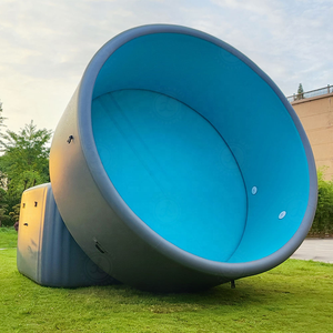 Piscine Gonflable Ronde OEM Robuste et Épaissie en Drop Stitch, Taille et Forme Personnalisables, pour Adulte - Product Image 1