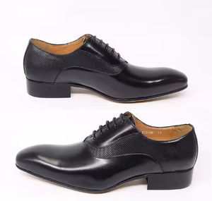 Nouvelles Chaussures Habillées Classiques de Bureau pour Hommes 2026 – Chaussures Oxford Formelles à Lacets de Haute Qualité, Faites à la Main en Cuir de Vachette Véritable Personnalisé - Product Image 5