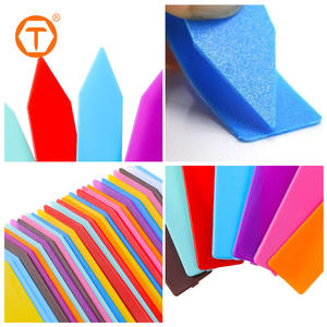 50 pezzi colorati ispessiti per piante da vivaio impermeabili con nome etichetta di piante in plastica da giardino - Product Image 4