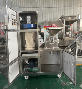 Tütün kurutulmuş mantar işleme için Motor ve rulman ile otomatik elektrikli gıda değirmen makinesi endüstriyel Pulverizer değirmeni - Product Image 4