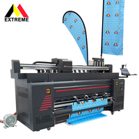 Impresora de Sublimación EXTREME I3200A1 de 2 Cabezales para Telas Flexibles, Nueva con 1 Año de Garantía, Máquina Textil Digital de Alta Resolución para Banderas de 1800 mm