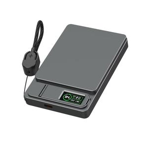 Nuevo Power Bank Ultra Delgado de 10000mah Inalámbrico con Soporte Plegable para Teléfono, Compatible con iPhone, HUAWEI, Samsung - Product Image 1