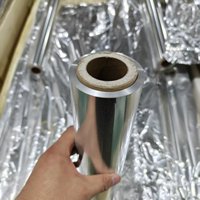 Papier d'emballage alimentaire de qualité alimentaire 30/50/100m, papier d'aluminium robuste 8011 en rouleau