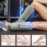 Masseur pneumatique pour jambes et pieds, bottes de massage à air comprimé pour la récupération sportive