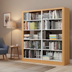 Nuove librerie, scaffali regolabili, per librerie, modelli in acciaio da terra - Product Image 1