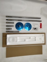 Kit de base inférieure en acier inoxydable avancé pour barre de pole dance, réglable en hauteur, sans échelle ni chaise nécessaire