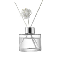 Flacon en Verre de Haute Qualité 50-200 ml pour Diffuseur à Bâtonnets, Cosmétique, Huile Essentielle, Parfum et Aromathérapie