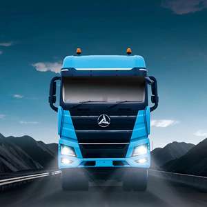 La energía silenciosa y ecológica permanece inalterada, camión tractor totalmente eléctrico 6X4 - Product Image 2