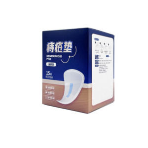 Compresas Desechables para Hemorroides de Tela No Tejida Transpirable con Prevención de Fugas 3D y Superficie Seca Absorbente para Hombres - Product Image 4