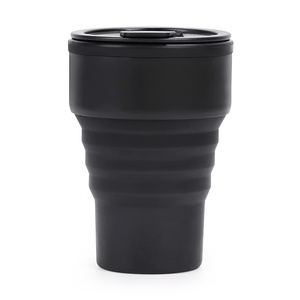Kean Cup10-taza plegable de silicona para viaje, taza de café plegable de alta calidad, precio competitivo, 375Ml - Product Image 1