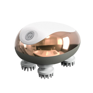 Masseur de tête électrique rechargeable pour le soin du cuir chevelu, le soulagement du cou et des épaules, massage complet du corps - Product Image 3