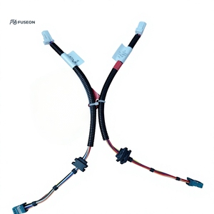 Faisceau de câblage de signalisation automobile, conception multi-circuits en boucle, câblage coloré, faisceau personnalisé OEM 12V 24V - Product Image 1