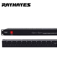 Alimentation à minuterie 10 canaux RAYHAYES RS-T09, adaptée aux égaliseurs, mélangeurs, amplificateurs et équipements audio