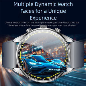 HX27 นาฬิกาอัจฉริยะระบบปฏิบัติการ Harmony <span class=keywords><strong>OS</strong></span> พร้อม AI ติดตามการนอนหลับ ตรวจสอบสุขภาพ นาฬิกาออกกำลังกาย กันน้ำ IP68 หน้าจอ AMOLED 1.5 นิ้ว รองรับคำสั่งเสียง AI - Product Image 6