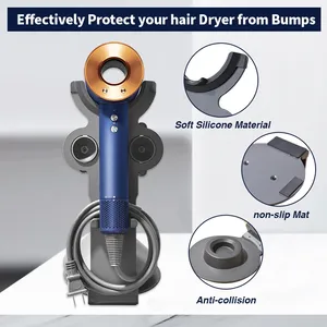 Organizador de baño que ahorra espacio Soporte para secador de pelo Compatible con Dyson Supersonic - Product Image 6