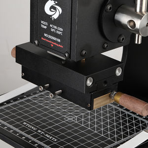 Stamping Foil Leather Handheld Low Price Embosser Heat Press Bronzing Logo <strong>Card</strong> Small Pu Manual Steel <strong>Embossing</strong> <strong>Machine</strong> - Product Image 3
