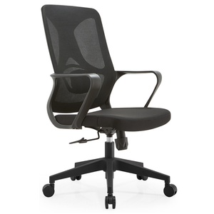 Chaise de bureau de direction personnalisable, réglable, ergonomique, pivotante, en maille, avec mousse, confortable, en tissu, aluminium, moderne, garantie 5 ans - Product Image 5