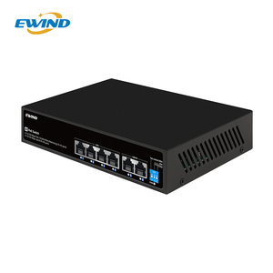 Switch PoE de bureau 4 ports 100 Mbps 60 W avec 2 ports Uplink + 1 RJ45 IEEE802.3af/at pour AP sans fil, caméra IP et réseau – Vente directe usine - Product Image 6