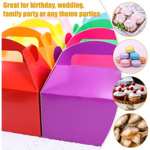 Caja de regalo con tapa a dos aguas de 16 piezas, ideal para refrigerios, dulces y juguetes infantiles. Personalizable según las necesidades - Product Image 3