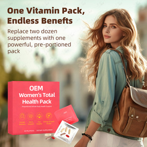 Paquetes Diarios de Vitaminas para la Salud de la Mujer, Multivitaminas Todo en Uno, Nutrientes Esenciales, Energía, Estrés, Digestión, Bienestar Femenino, 30 Paquetes - Product Image 2