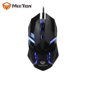 MeeTion M371 CE Rohs Drivers Usb Game 4D Breathing Rainbow Backlit Weight Glowing Led Second Hand Gaming Mouse