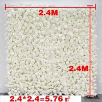 Mur de fleurs artificielles sur mesure de qualité supérieure, décoration moderne pour scène de mariage, accessoire floral pour cérémonie de mariage et décoration d'événements