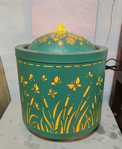 <span class=keywords><strong>Fontaine</strong></span> en fer Butterfly Meadow avec éclairage LED - Product Image 1